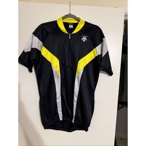 Vintage DESCENTE Men's Cycling Jersey Shirt Size XL